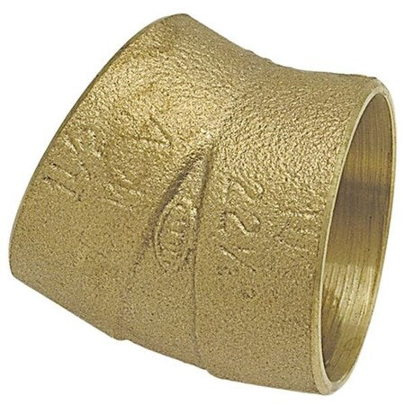 Nibco E079350 - 221/2 Elbow,Bronze,Cup2in,FTG2in