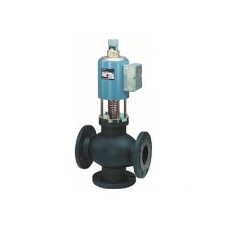 Siemens M3P100FY - Hydronic Globe Valve,Three-Way,4 in