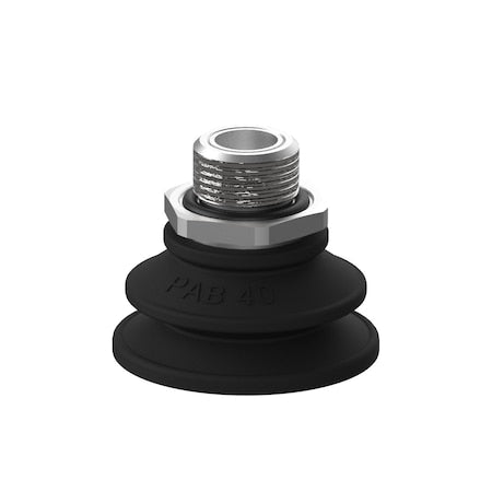 Piab S.PAB40NP60.XXX.00 - Vacuum Cup,Nitrile/PVC,40 mm dia.,PK5