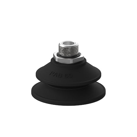 Piab S.PAB60NP60.XXX.00 - Vacuum Cup,Nitrile/PVC,60 mm dia.,PK5