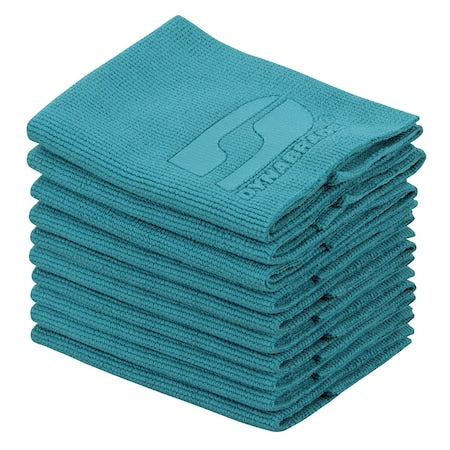 Dynabrade 90123 - Microfiber Wipe,Teal,12" X 12",PK10