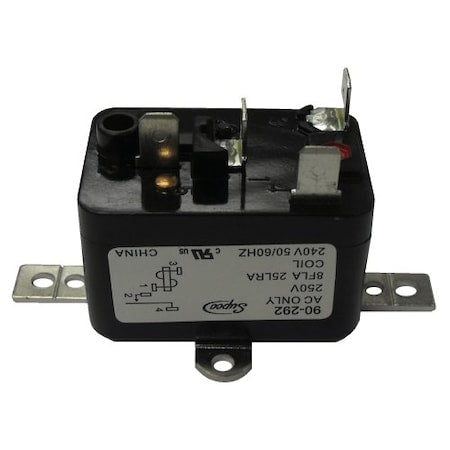Supco 90292 - Fan Relay,240 VAC,SPNO