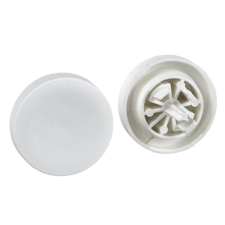 Schneider Electric ZBL1 - White cap unmarked for circular projecting pushbutton, 22