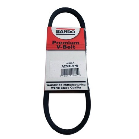 Supco A25 - V-Belt, Multi-Plus, A25, A, 27 in, 1/2 in Top Width