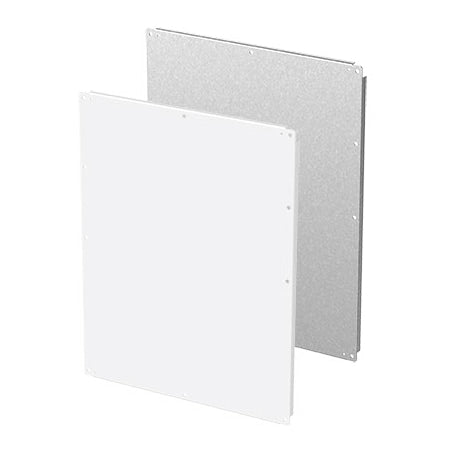 Nvent Hoffman A37P21 - Panel, 21-3/4 in. H x 37.88 in. W x 3 in. L, Mild Steel