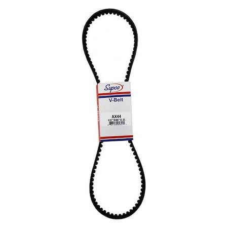 Supco AX44 - Molded Cogged V-Belt, Multi-Plus, AX44, AX, 46 in, 1/2 in Top Width