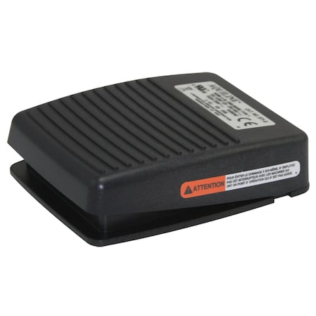 Linemaster 971-S - Aquiline Polymeric Spdt Momentary Dk Gra