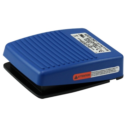Linemaster 971-SB - Aquiline Polymeric Spdt Momentary Blue