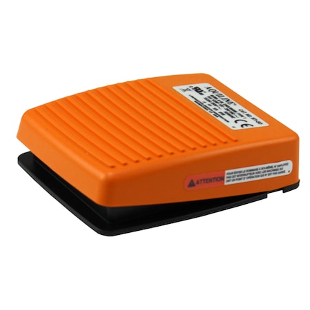 Linemaster 971-SO - Aquiline Polymeric Spdt Momentary Orange