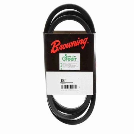 51EU31 - Cogged V-Belt, Master Drive Classical, B77, B, 80 in, 21/32 in Top Width