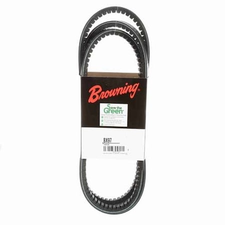 42W436 - Cogged V-Belt, Master Drive Classical, BX97, BX, 100 in, 21/32 in Top Width