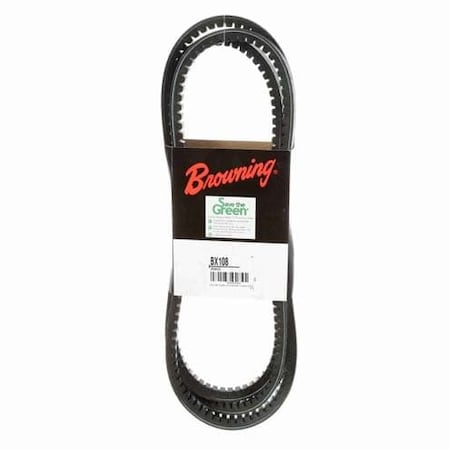 252Z81 - Cogged V-Belt, Master Drive Classical, BX108, BX, 111 in, 21/32 in Top Width