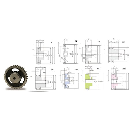Khk Usa CG1.5-60R1 - Cast Iron Worm Wheels