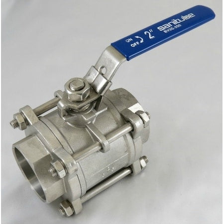 Sanitube BV3S-250 - Socket-Weld Ball Valves, Full Port,2-