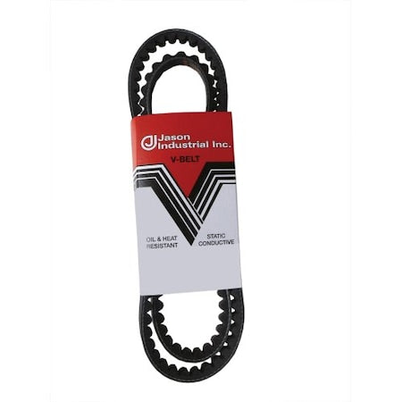 Supco BX112 - Molded Cogged V-Belt, Multi-Plus, BX112, BX, 115 in, 21/32 in Top Width