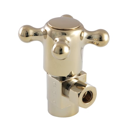 Heritage CD43302BX - CD43302 BX 1/2"IPSx3/8"O.D. Anti-Seize Deluxe Quarter Turn Ceramic Hardisc Cartridge Angle Stop