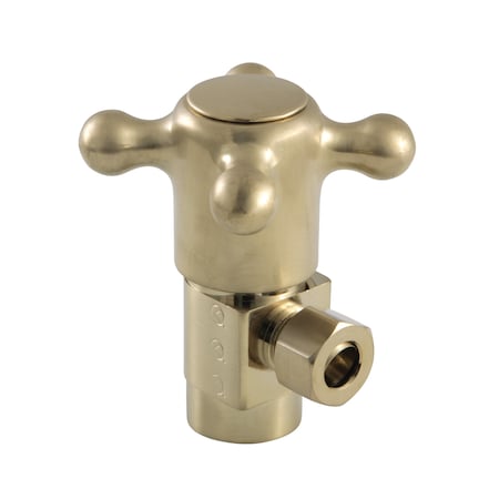Heritage CD43307BX - CD43307 BX 1/2"IPSx3/8"O.D. Anti-Seize Deluxe Quarter Turn Ceramic Hardisc Cartridge Angle Stop