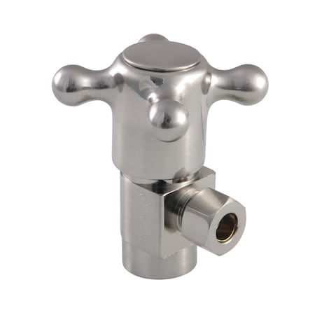 Heritage CD43308BX - CD43308 BX 1/2"IPSx3/8"O.D. Anti-Seize Deluxe Quarter Turn Ceramic Hardisc Cartridge Angle Stop