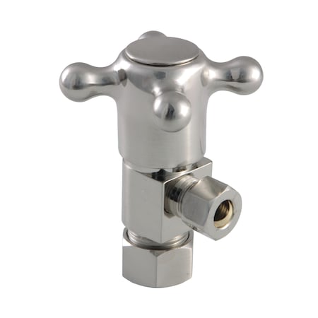 Heritage CD53308BX - CD53308 BX 5/8"O.Dx3/8" O.D Anti-Seize Deluxe Quarter Turn Ceramic Hardisc Cartridge Angle Stop