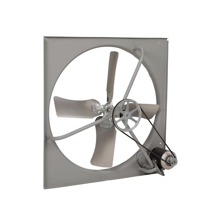 Tpi CE-36B - Commercial Exhaust Fan, 36", Belt-Drive, 120 V, 1/2 HP, 1-Phase, Gray