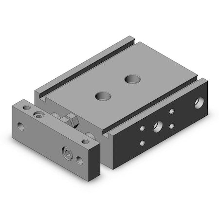 Smc CXSM25-25 - Dual Piston Cylinder, 25mm Bore, 25mm Stroke, Double Acting, Aluminum Alloy .