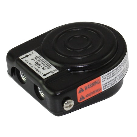Linemaster 3B-30A2-S - Foot Switch, Black, Steel, Momentary