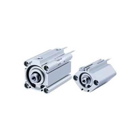 Smc CDQ2A25-10DMZ - Compact Cylinder,25mm Bore,10mm Stroke