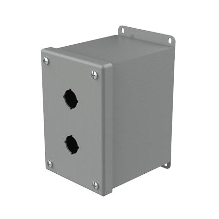 Nvent Hoffman E2PBXM - Captive Screws Electrical Enclosures, 6 in H, 4-3/4 in D, 4 in W, NEMA 12, Steel