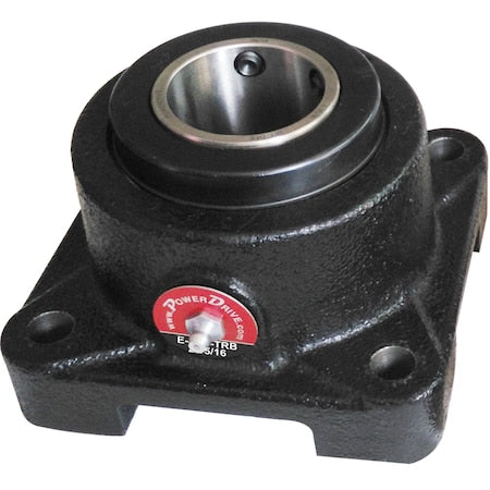 Powerdrive E-4BF-TRB-2 15/16 - Flange Bearing,Shaft Size 2 15/16 in