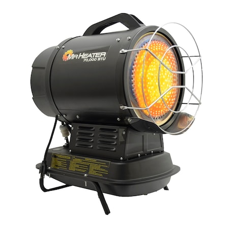 Mr. Heater MH70KFR - Radiant Heater with QBT, Kerosene, 70000 Btu H