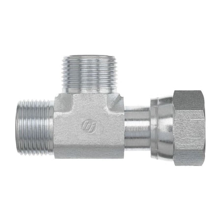 Brennan Industries FS6602-04-04-04-FG - Fittings,1/4" Male- 1/4" Female Swivel S