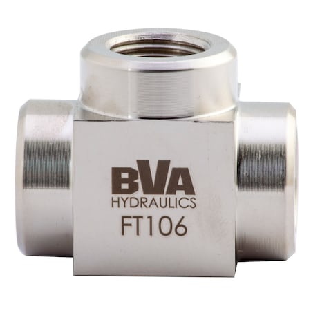 Bva Hydraulics FT106 - Hydraulic Hose Adapter,3/8" x 3/8"