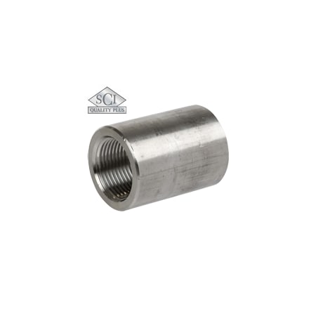 Smith-Cooper 4307000066 - Thrd Full Coupling,3 M,304/L,1-1/4"