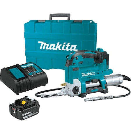 Makita XPG01S1 - Cordless Grease Gun,Metal,18 V