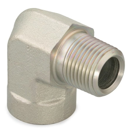 Parker 1/2 CD-S - Steel,90 Elbow,1/2"NPTx1/2"NPT