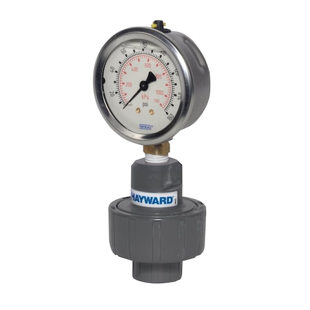 Hayward Flow Control GG225X25 - Gauge Guard, 1/4" x 1/4", CPVC/FPM, FPT x FPT
