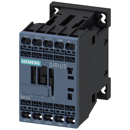 Siemens 3RT2016-2AB01 - IEC Power Contactor, Non-Reversing, 24 VAC