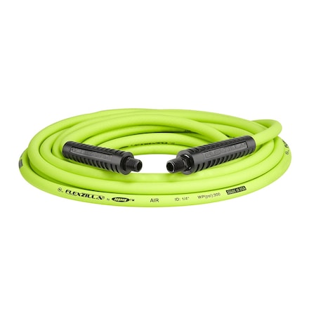 Flexzilla HFZ1425YW2 - Air Hose, 1/4" x 25, 1/4" MNPT Fittings