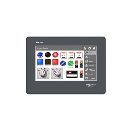 Schneider Electric HMISTO715 - Touch panel screen, Harmony STO & STU, 4.3inch wide, RS 232/485 RJ45