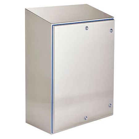 Nvent Hoffman HSDH202008SS - Electrical Enclosures, 20 in H, 8 in D, 20 in W, 12, Stainless Steel 304