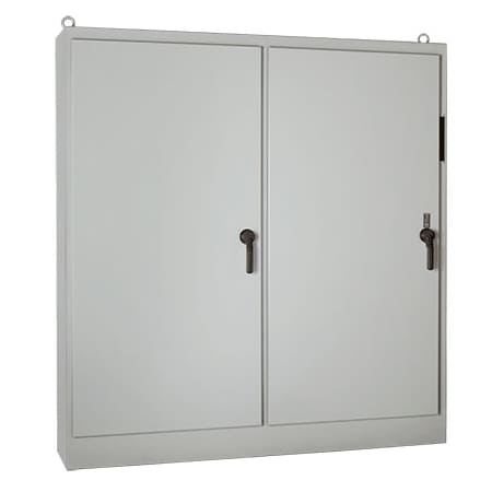 Nvent Hoffman A84XM4EW18FTCLPG - 3 Point Latch with Padlock Handle Electrical Enclosures, 84.12 in H, 18.12 in D, 158 in W, 12