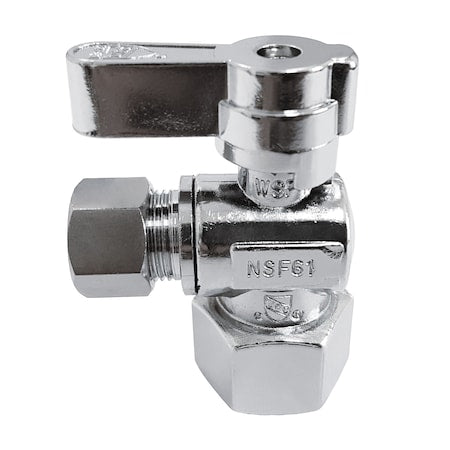 Kingston Brass KF4310 - KF4310 1/2 Fip X 3/8 OD Comp Angle Stop Valve