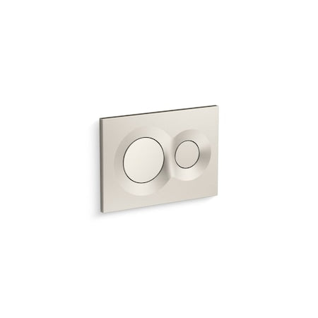 Kohler K-75890-BN - Lynk Flush Actuator Plate For 2"X 4