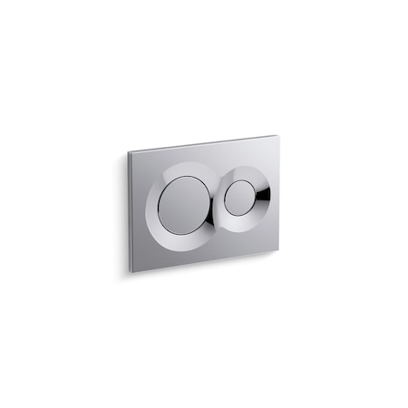 Kohler K-75890-CP - Lynk Flush Actuator Plate For 2"X 4