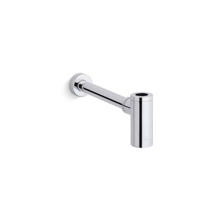 Kohler K-9033-CP - Contemporary Round Bottle Trap