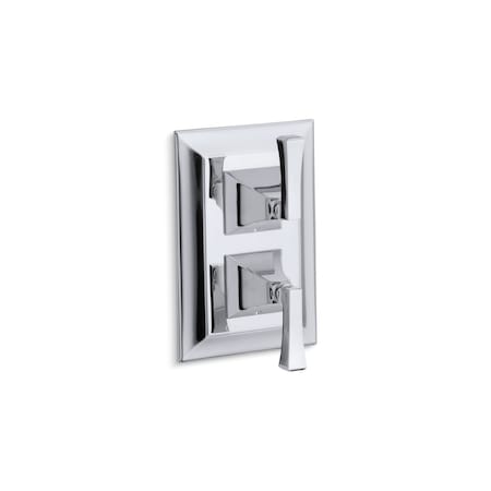 Kohler K-T10422-4V-CP - Memoirs Stacked Valve Trim With State