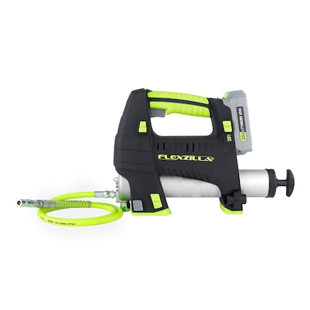 Flexzilla L1388LFZ - Cordless Grease Gun Kit with 42 Flexibl