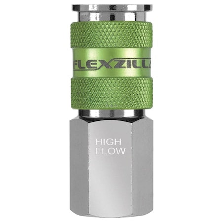 Legacy A53416FZ - High Flow Coupler, 1/4"Body, 1/4"FNPT