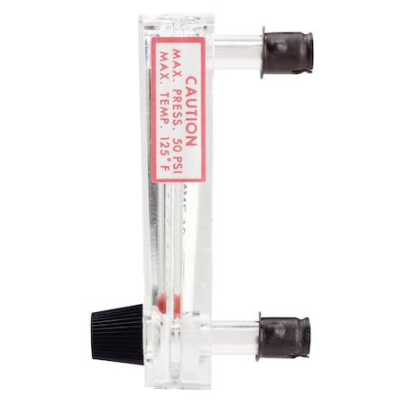 Dwyer Instruments MMA-22 - Flowmeter, range .5-5 LPM air.
