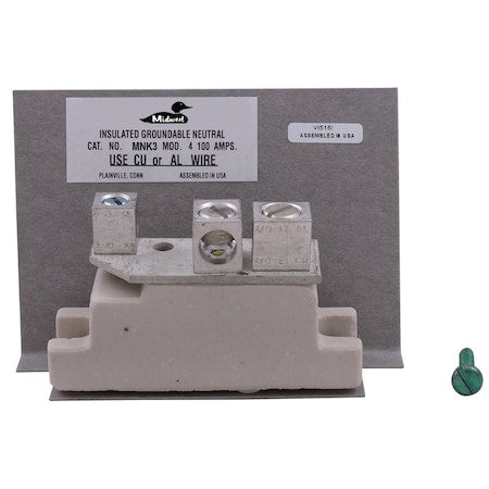 Midwest Electric MNK3 - Neutral Kit,100 A